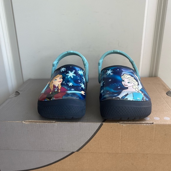 CROCS Disney Frozen Toddler Sandal- SZ 10 C - Picture 7 of 13